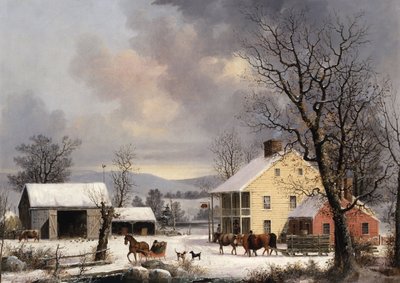 Winter in the Country by George Henry Durrie